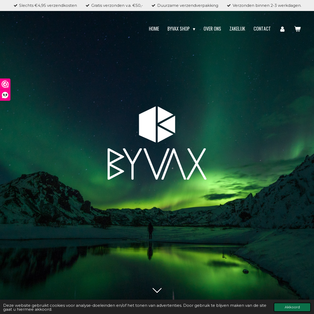 BYVAX BIJENWAS KAARSEN homepage